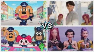 ШЕРИФ ЛАБРАДОР И ОХОТНИКИ НА ДЕМОНОВ: Музыкальная Битва в Ритме К-ПОП 🐾 МУЛЬТИК ГЕРОИ