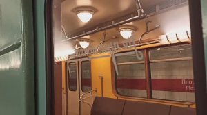 Ретро-состав на станции Площадь Ленина 🔴 28.03.2026