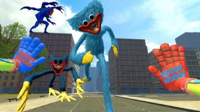 ГОЛОДНЫЙ И СТРАШНЫЙ ХАГГИ ВАГГИ ИЗ POPPY PLAYTIME ЗАВЛАДЕЛ ГОРОДОМ | GARRY’S MOD