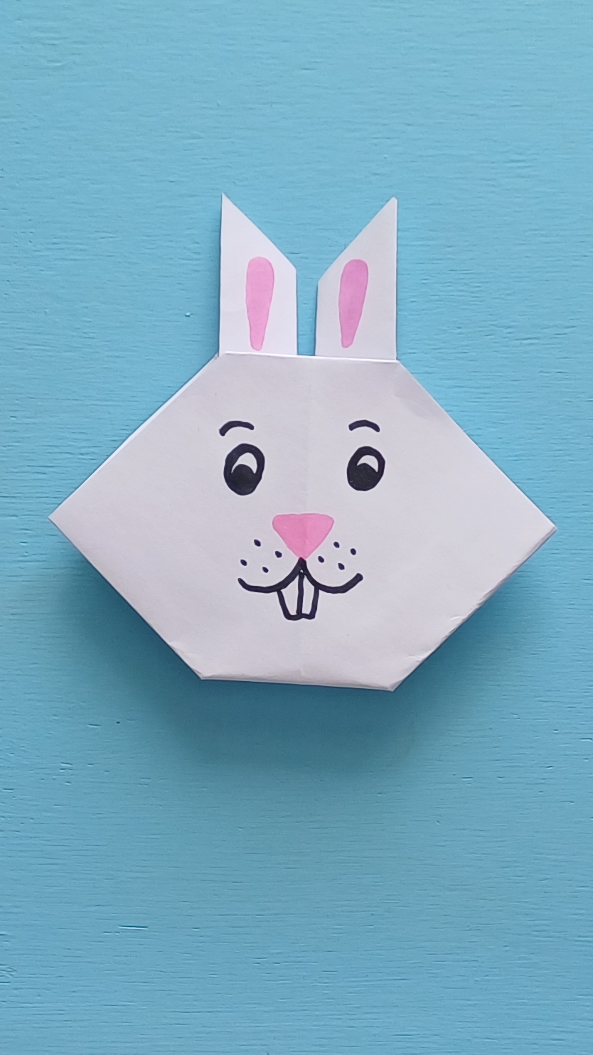 Зайчик ОРИГАМИ