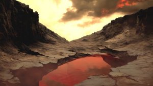 CRIMSON WHISPER ｜ Dark Dystopian Ambient ｜ Post-Apocalyptic Soundscape ｜ Ambience, Background