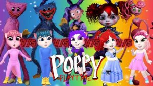 КИССИ МИССИ ПРОТИВ ХАГГИ ВАГГИ ПРОТИВ ЛИЛИ ЛАВБРЕЙДЗ ПОППИ ЛОНГ ЛЕГЗ МЕЙКАП | МОЯ ГОВОРЯЩАЯ АНДЖЕЛА