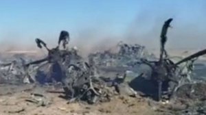 В иранских соцсетях появилось видео обломков уничтоженной американской авиатехники