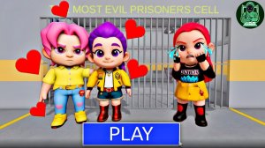 Беби-поп-охотник на демонов бежит из тюрьмы! Игровой процесс #Obby #roblox