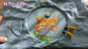 8/26.Вышивальные будни. 11-22 марта 26г. Кошачьи процессы и многое другое.