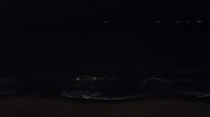 Индийский океан ночью. Пляж отеля  Al Bahar Hotel & Resort. ОАЭ. Фуджейра