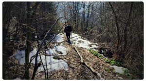В своем доме тихо живет пожилая бабушка среди туманных вершин, вдали от дорог и беспокойных городов