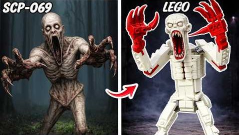 Я собрал SCP-096 (Застенчивого) из ЛЕГО… Это ужасно