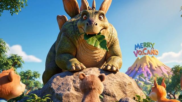 Мультик про динозавров