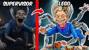 Я построил Школу Маленького кошмара 2 Как сбежать от Страшного учителя из конструктора ЛЕГО