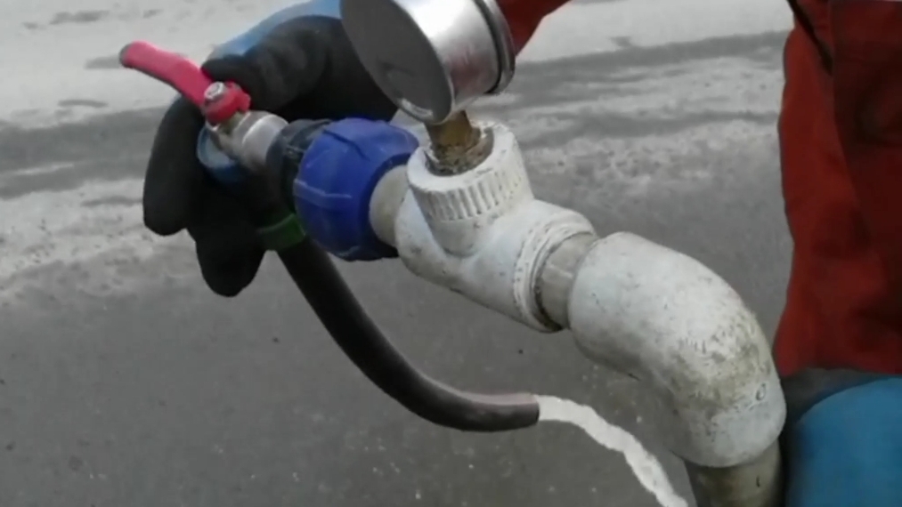 Скважина в Колодце Спб. Агалатово.