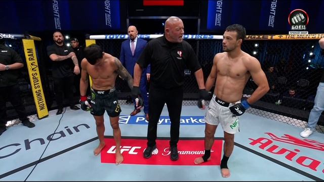 Алессандро Коста против Стюарта Николла. UFC Fight Night