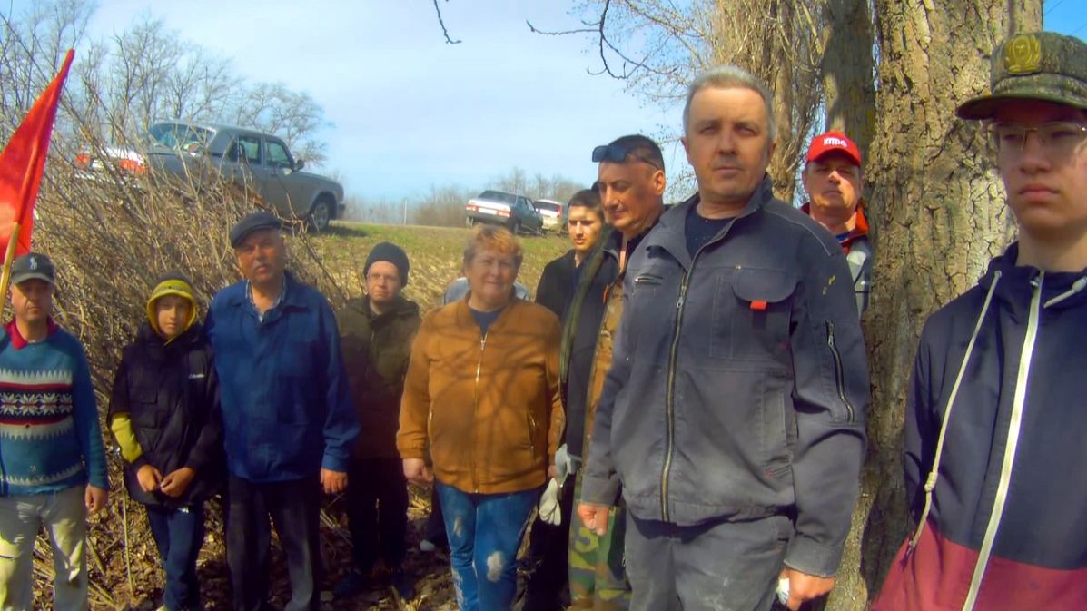 Апрельский субботник россошанских коммунистов и комсомольцев