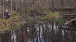 Еду на рыбалку на красивую лесную речку с поплавочной удочкой. Малые реки Татарстана