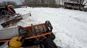 Трактор завести не смог, пришлось его тащить.. Собака в овчарне ! ХУТОР В ЛЕСУ №978