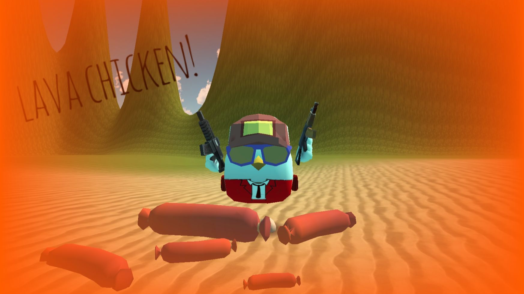 🔥Lava chicken!🔥