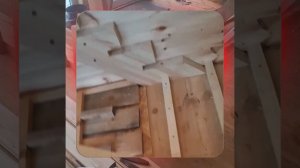 1000055105.mp4 (Собака наблюдает за устройством лестницы на 2-ой этаж в доме А-фрейм)