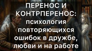 ПЕРЕНОС И КОНТРПЕРЕНОС: психология повторяющихся ошибок в дружбе, любви и на работе