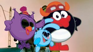 Пин (Смешарики) - Голубой вагон (AI Cover)