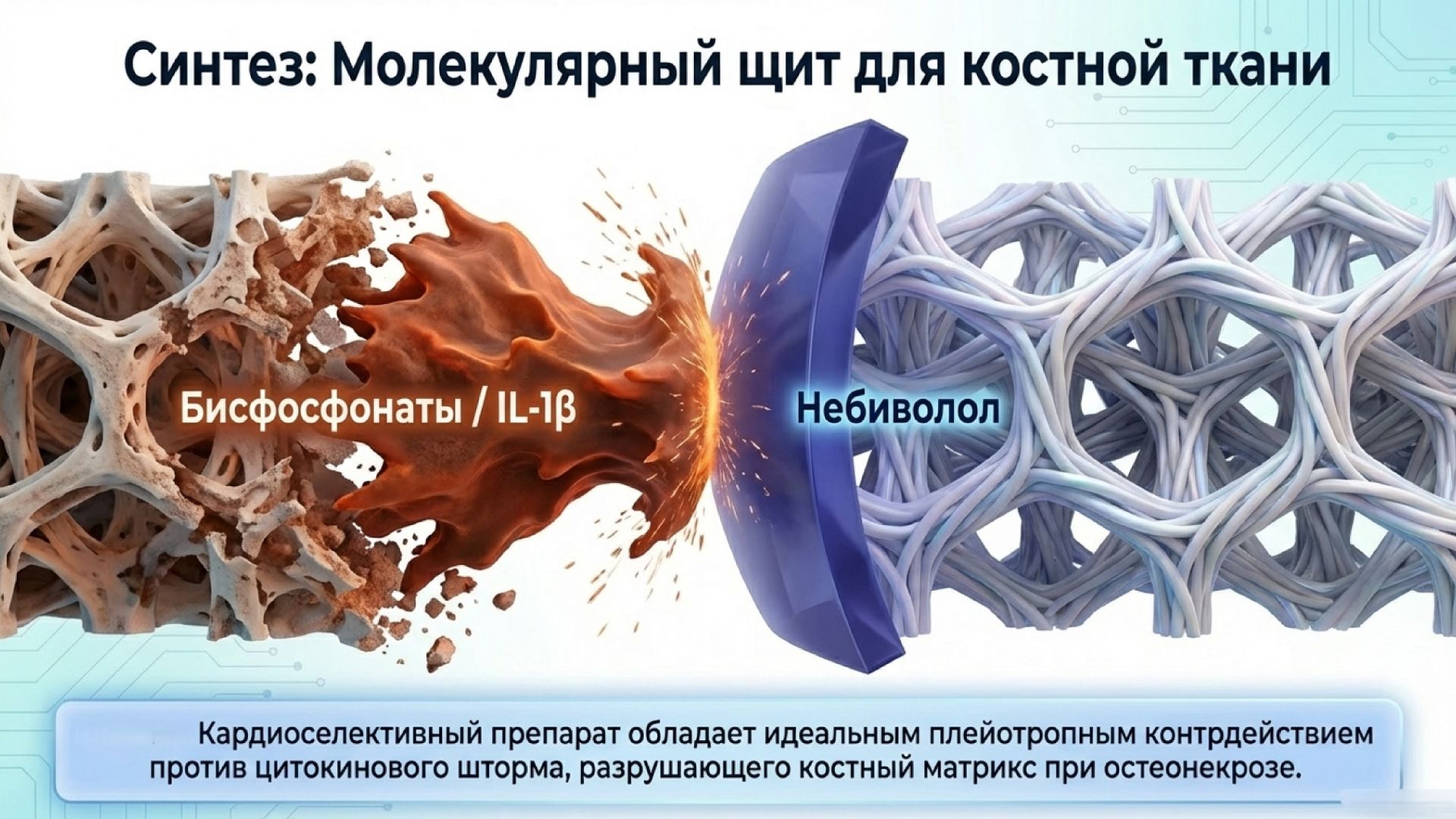 Небиволол останавливает разрушение костей и суставов