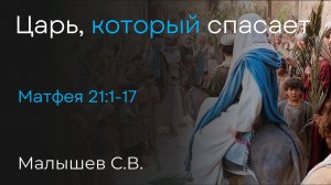Царь, который спасает | Малышев С.В.