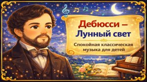 Дебюсси – Лунный свет 🎻 Классическая музыка для детей - Слушать онлайн