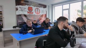 Студенты УлГУ посетили центр начальной военной подготовки "Рокот"