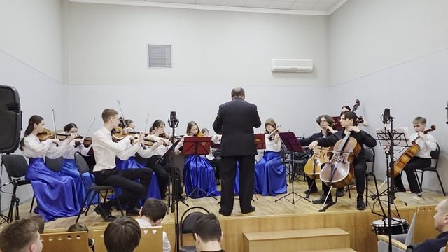 концерт ССМШ, камерный оркестр