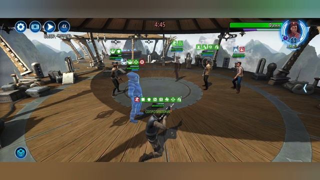 SWGOH: ВА 3х3 Я vs Dare TesTz 1 круг 1 раунд 77 сезон