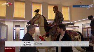 В главном зале музея представили реалистичные скульптуры аланских воинов