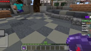 Minecraft  играю на сервере  Ms. zone  мини игры