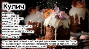 Пасхальные куличи