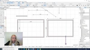 ArchiCad 2-5 Линия привязки стен