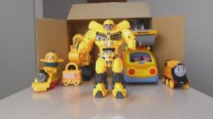 Паровозик Томас, играем с коллекцией паровозиков