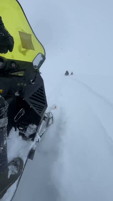 Выбрались на водохранилище #Vitar #зима #снегоход