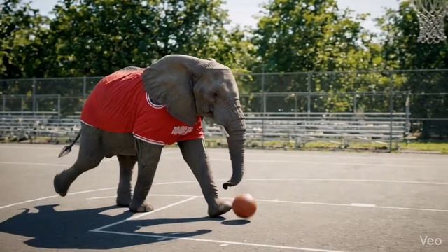 Слон и разные виды спорта