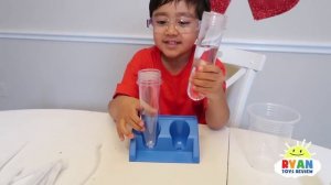Top Science Experiments for kids to do at home for Valentine with Ryan ToysReview