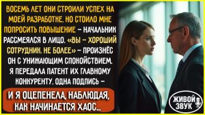 8 лет я ПАХАЛА на них, но мне КАЖДЫЙ РАЗ отказывали в повышении. И я продала всё конкурентам