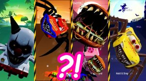 ЗЛОБНЫЙ КЛОУН-ПОЕЗД ПАУК, МАКВИН-ПАУК, БУРГЕР-ПОЖИРАТЕЛЬ, МАШИНА-ПАУК Ep. 110