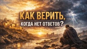 Пс. 88 Как верить, когда нет ответов