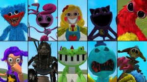 POPPY PLAYTIME 1, 2, 3, 4, 5 — МОД ВСЕХ ДЖАМПСКЭРОВ | GARRY’S MOD