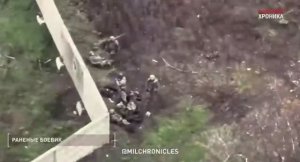 Ближний бой, попытка ВСУ взятия передового опорного пункта.