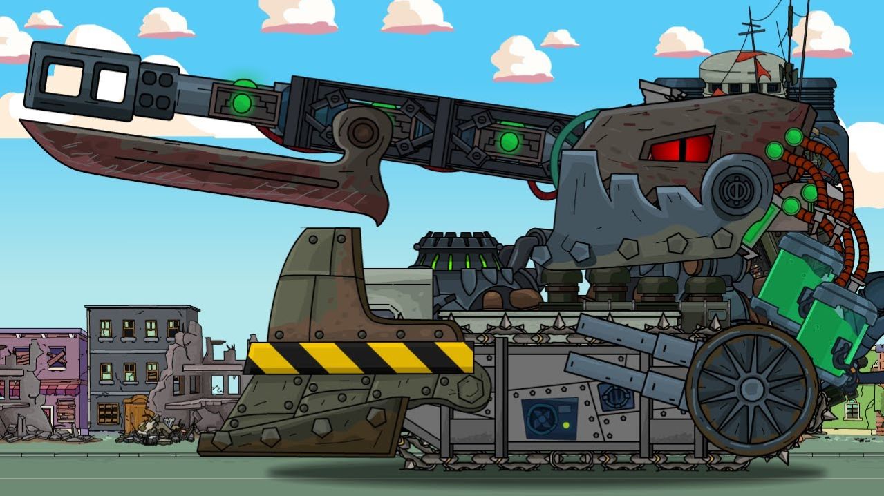 Все серии Ратте и Фиджерона + бонус концовка / Мультики про танки