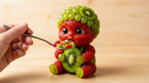 Очаровательные малыши‑фрукты: ASMR‑релакс от ИИ