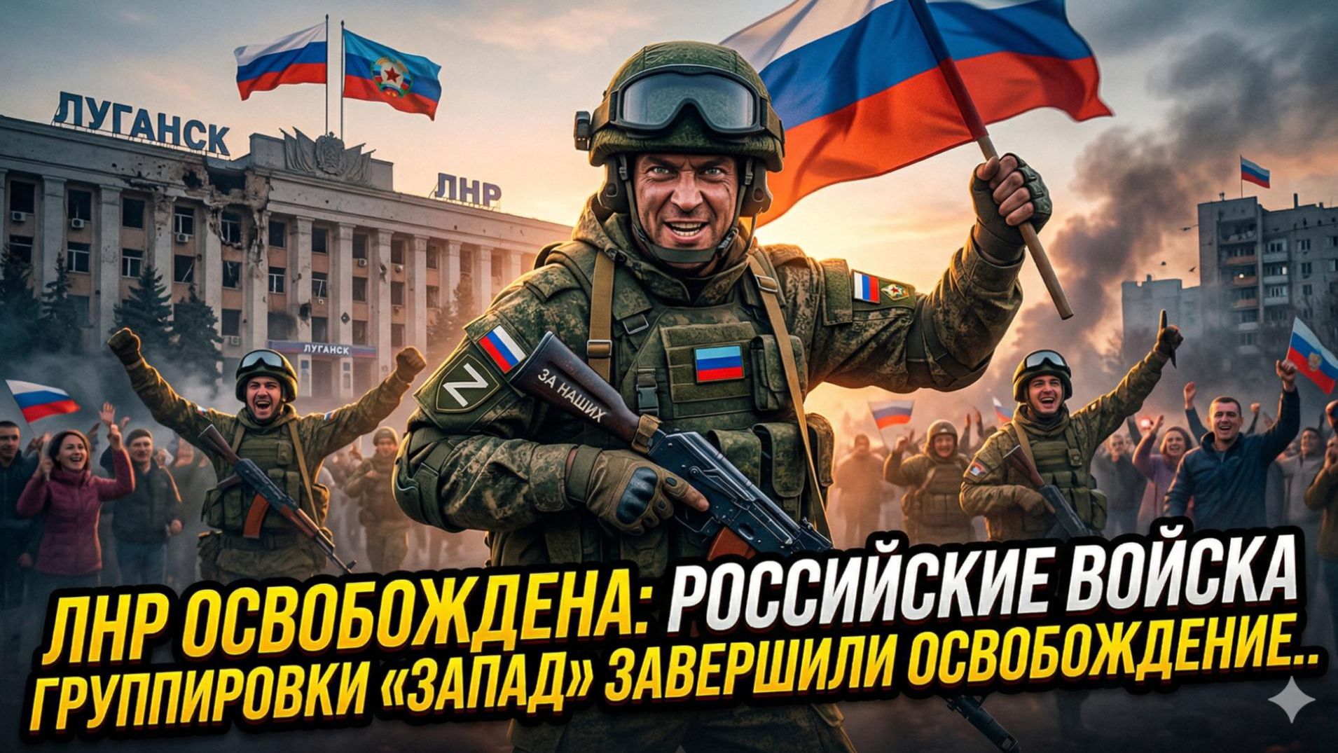 🧨 ЛНР освобождёна: решающий удар российских сил «Запад»