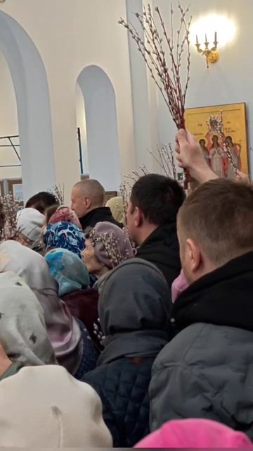 Вход Господень в Иерусалим. Вербное воскресенье.