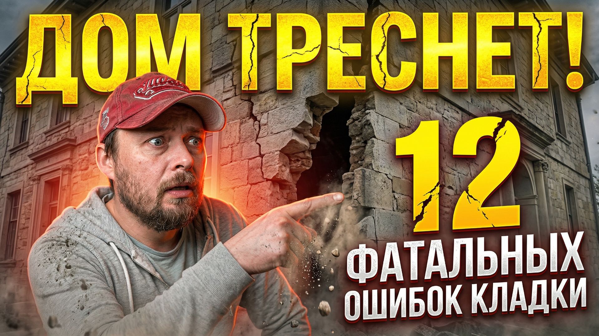 Каменный дом, который треснет: фатальные ошибки строителей! смотреть онлайн