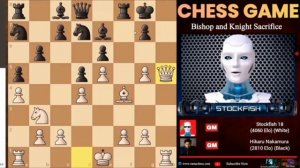 Stockfish18разыгралБонгклаудпротивХикаруНакамуры(второгошахматиставмире)Шахматнапартия на русском
