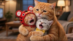 Как здорово, что есть мама! Избалованность и тоска котят, когда они остаются дома одни