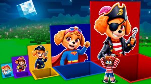 😳ВЫБЕРИ ПРАВИЛЬНУЮ ЯМУ СКАЙ  ЩЕНЯЧИЙ ПАТРУЛЬ В МАЙНКРАФТ